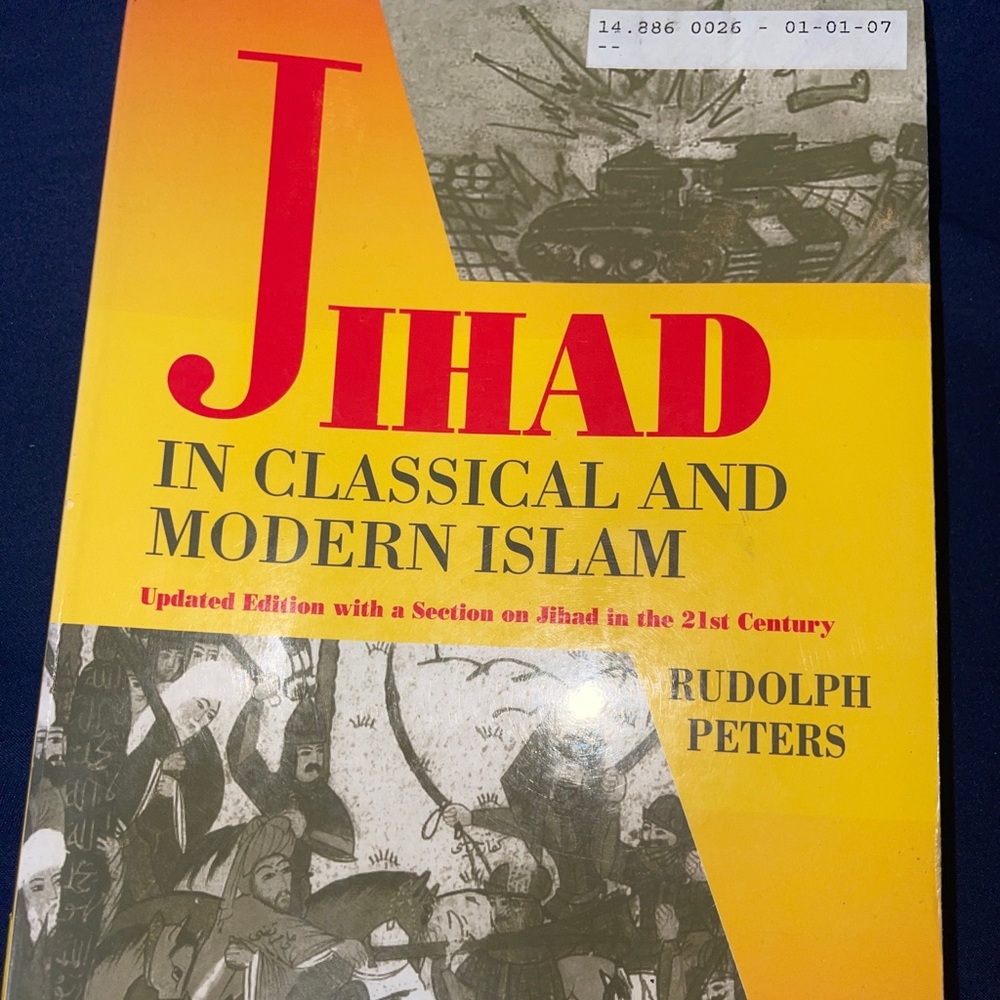 Book Jihad In Classical And Modern Islam